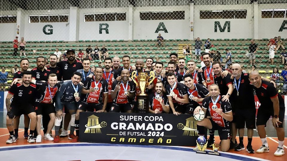 El JEC/Krona se proclamó campeón de la Supercopa de Gramado en Brasil. Foto: