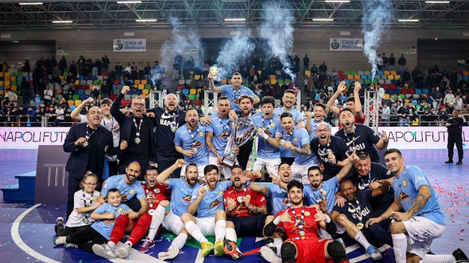 El MoMap Napoli Futsal se impuso al Olimpus Roma por 6-3 en la final de la Copa de Italia
