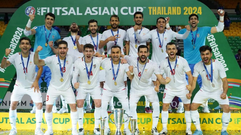 Irán se proclamó campeona de la Copa de Asia por decimotercera vez
