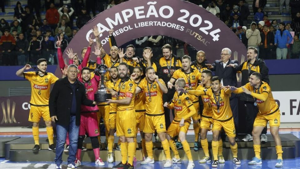 Magnus se proclamó campeón de 22ª edición de la Copa Libertadores de Futsal