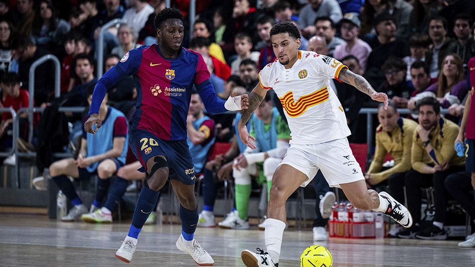 Amplio triunfo de Barça frente a Industrias Santa Coloma en el derbi catalán (9-3)