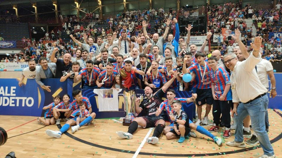 Meta Catania se corona campeón de la Serie A Futsal 2024/25 por segundo año consecutivo