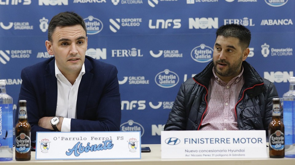 Héctor Souto, en una rueda de prensa.