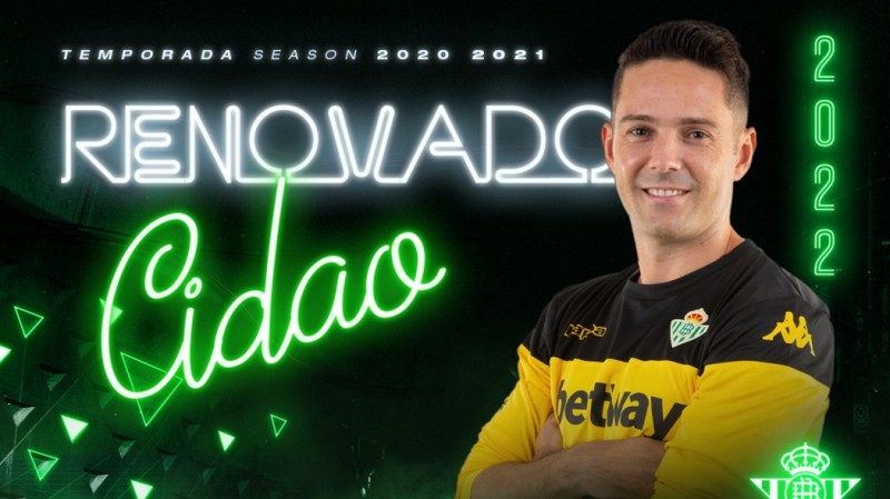 Cidao renueva hasta 2022 con el Real Betis Futsal