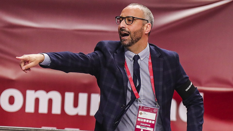 Antonio Vadillo, entrenador del Palma Futsal.