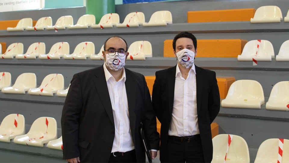 Ángel Saiz y Víctor Castellanos.