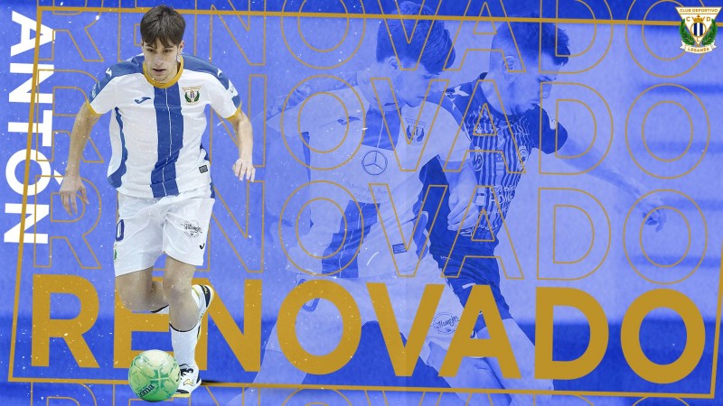 El CD Leganés renueva a Antón Fraile