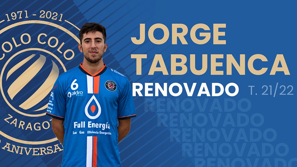 Jorge Tabuenca renueva por el Full Energía Zaragoza