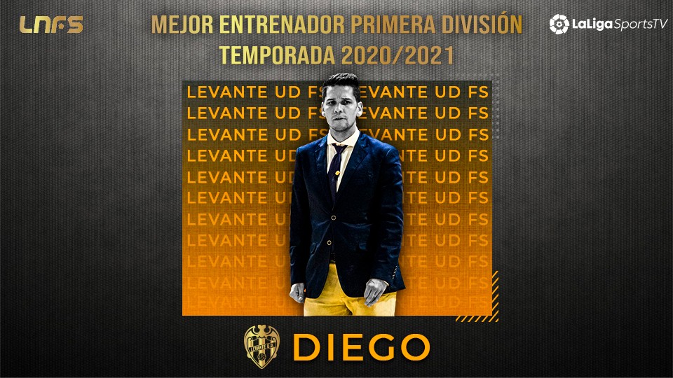 Diego Ríos, ‘Trofeo LaLigaSportsTV al Mejor Entrenador de Primera División’ de la Temporada 20/21