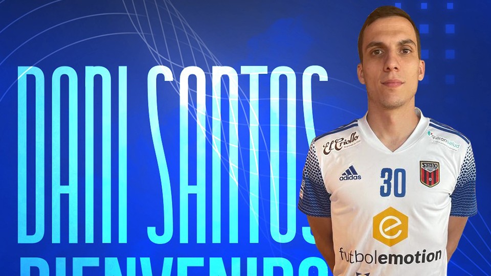 Dani Santos, segundo fichaje del Fútbol Emotion Zaragoza