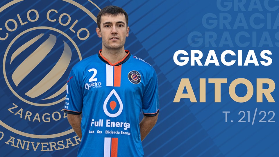 Aitor no seguirá en el Full Energía Zaragoza
