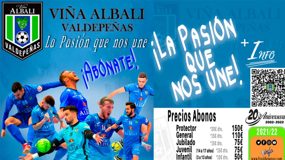 Viña Albali Valdepeñas lanza su campaña de abonados para la Temporada 21/22