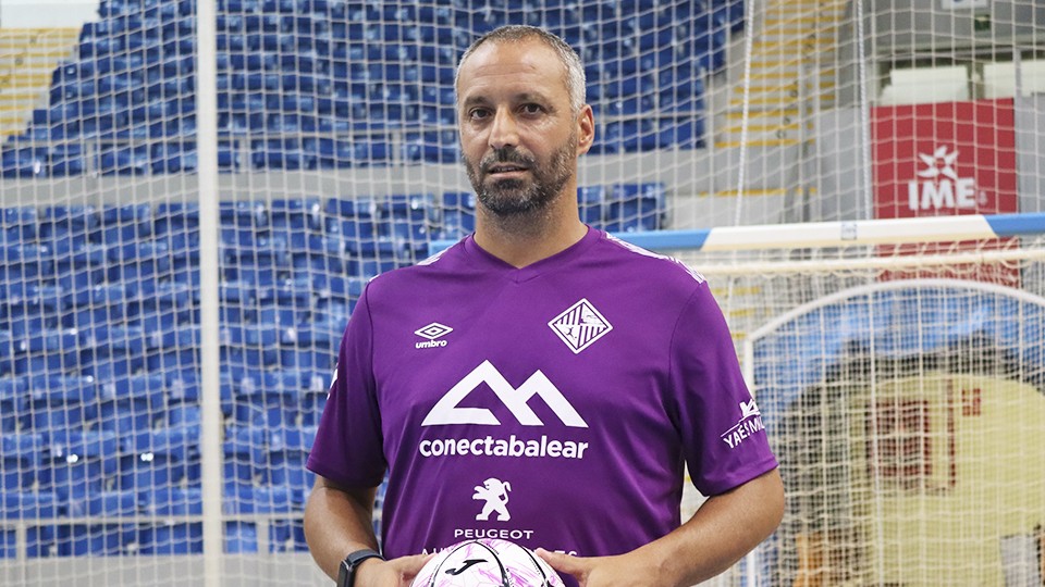 Antonio Vadillo, entrenador del Palma Futsal.