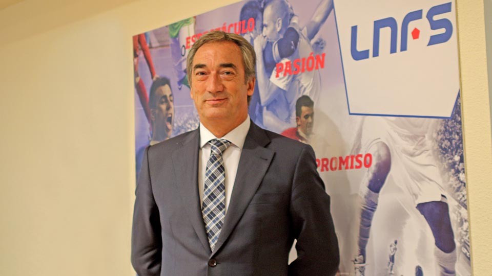 Javier Lozano afronta su cuarta legislatura al frente de la LNFS.