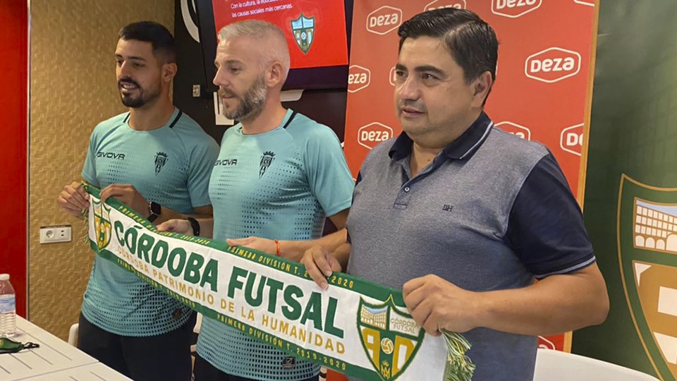 Miguelín, presentado oficialmente como nuevo jugador del Córdoba Patrimonio de la Humanidad