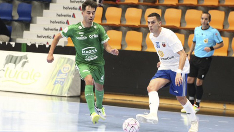 Triunfo de Fútbol Emotion Zaragoza en un test de pretemporada frente a CD Xota FS (1-2)