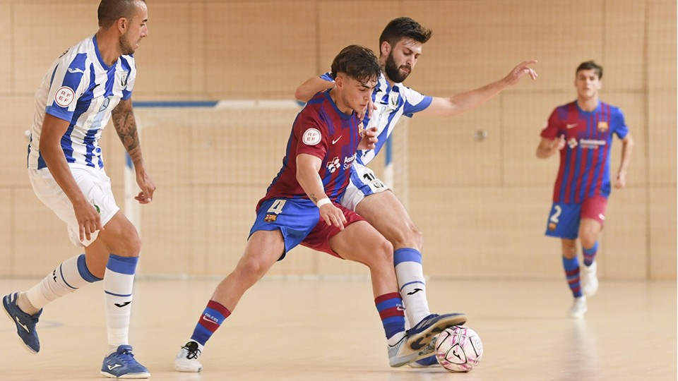 RESUMEN | Holgada victoria del Barça B en la visita del CD Leganés (9-2)
