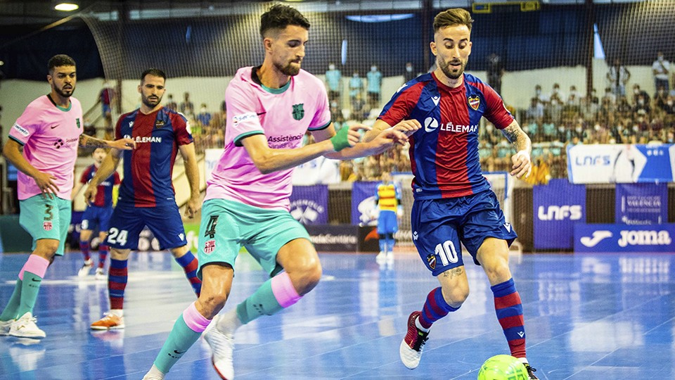 Levante UD FS y Barça se enfrentan este miércoles en la Main Round de la Champions