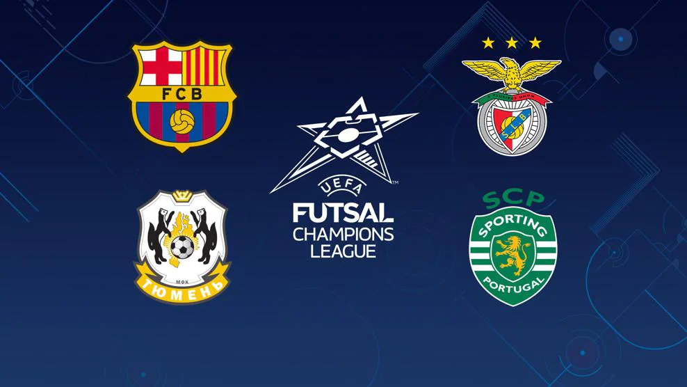 Ronda élite de la Champions League de Fútbol Sala: Barça, Benfica, Sporting y Tyumen, a la fase final