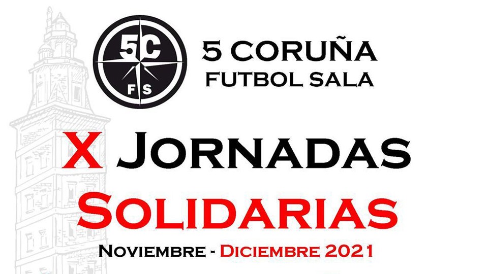 La Fundación RC Deportivo y las DéporTiendas se suman a las X edición de las jornadas solidarias del 5 Coruña Futbol Sala