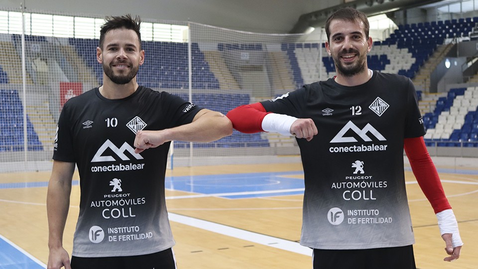 Marlon y Fabio analizan el regreso a los entrenamientos del Palma Futsal 
