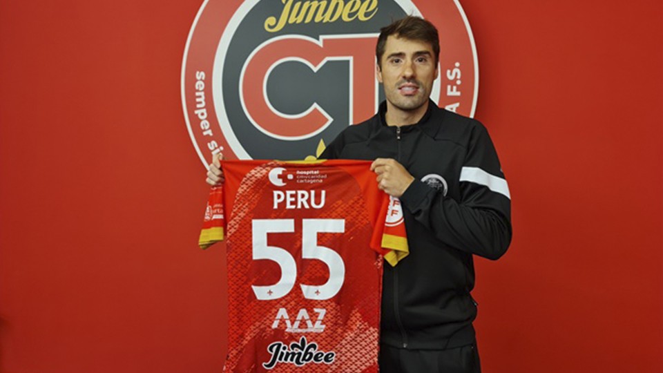 VÍDEO | Peru fue presentado como nuevo jugador del Jimbee Cartagena