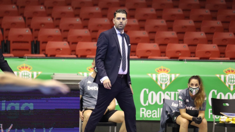 Ramón Martínez, entrenador del Real Betis Futsal