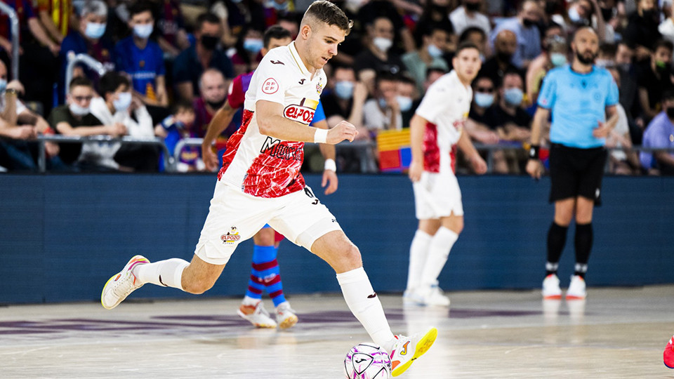 Alberto García, jugador de ElPozo Murcia Costa Cálida