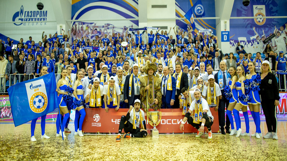 Gazprom Ugra se proclamó campeón de la Superliga de Rusia por tercera vez