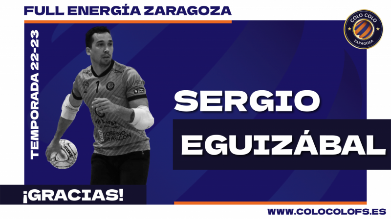 El Full Energía Zaragoza anuncia la baja de Sergio Eguizábal