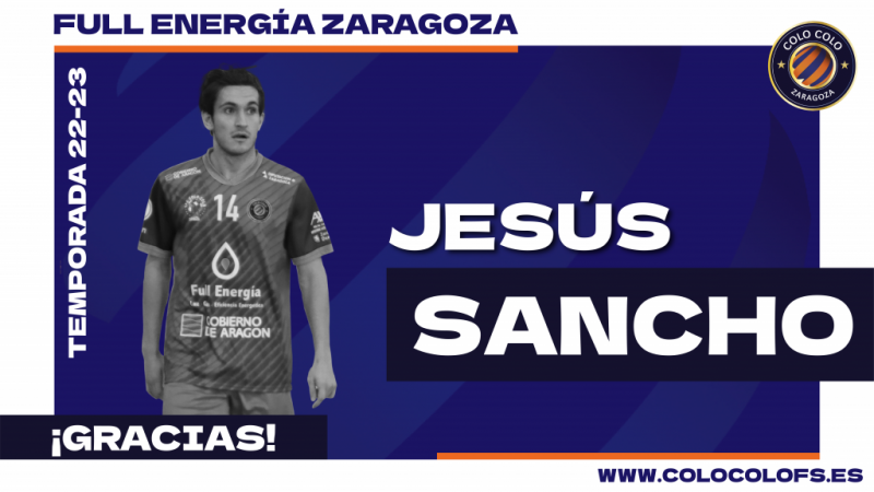 Jesús Sancho causa baja en el Full Energía Zaragoza