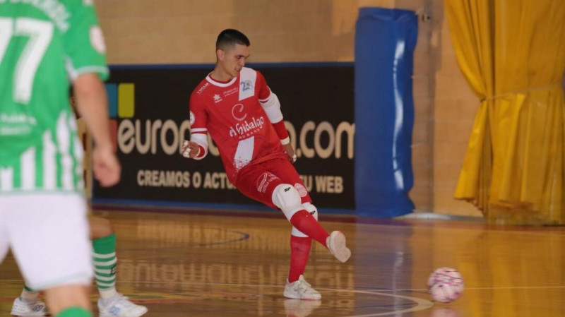 Antonio Navarro, portero del Manzanares FS Quesos El Hidalgo