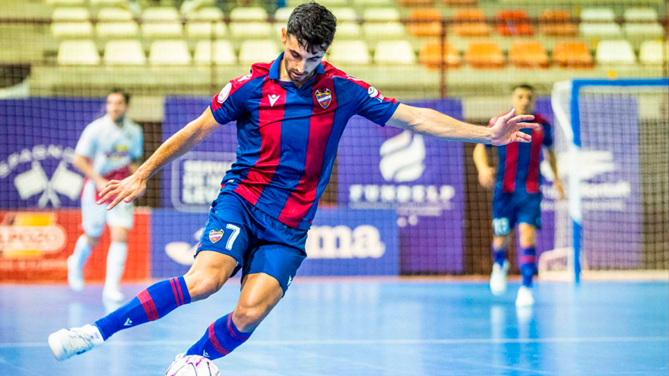 Rubi Lemos, jugador del Levante UD FS.