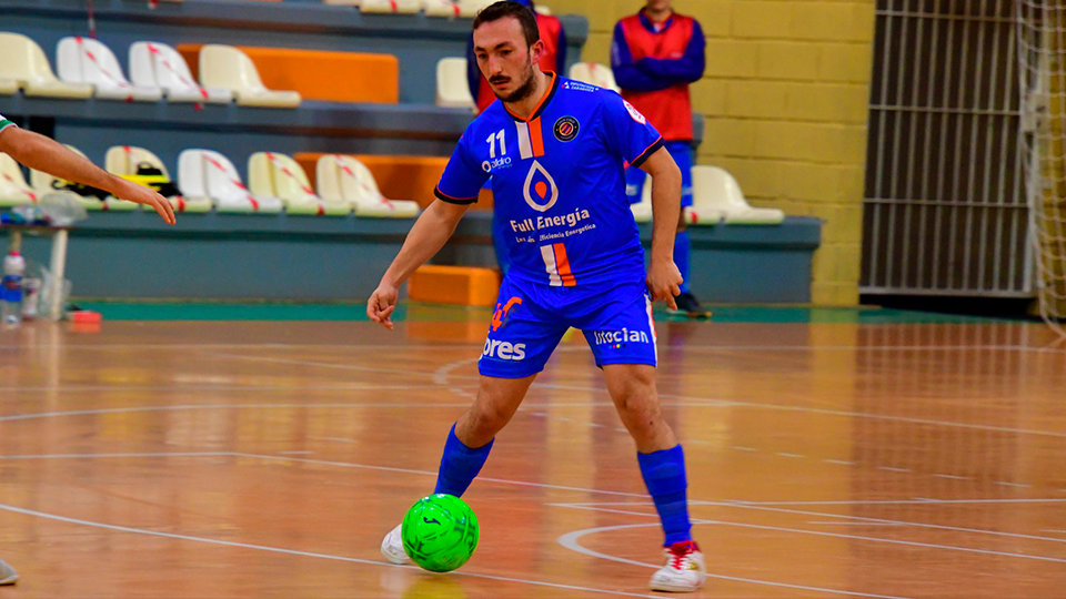 Pasamón, jugador del Full Energía Zaragoza. (Foto: Andrea Royo López)