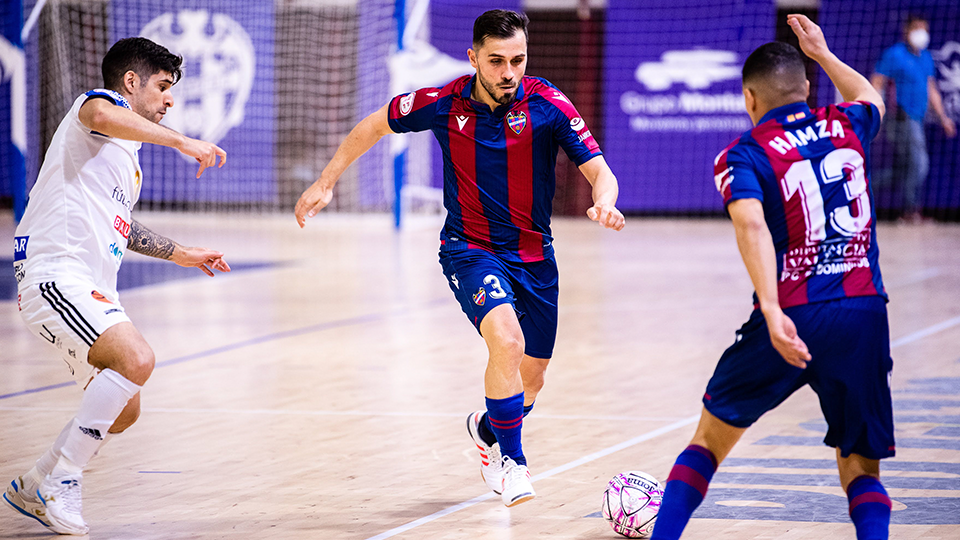 Rafa Usín, jugador del Levante UD FS