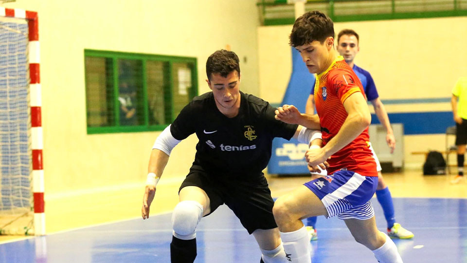 Óscar Chaparro en un partido
