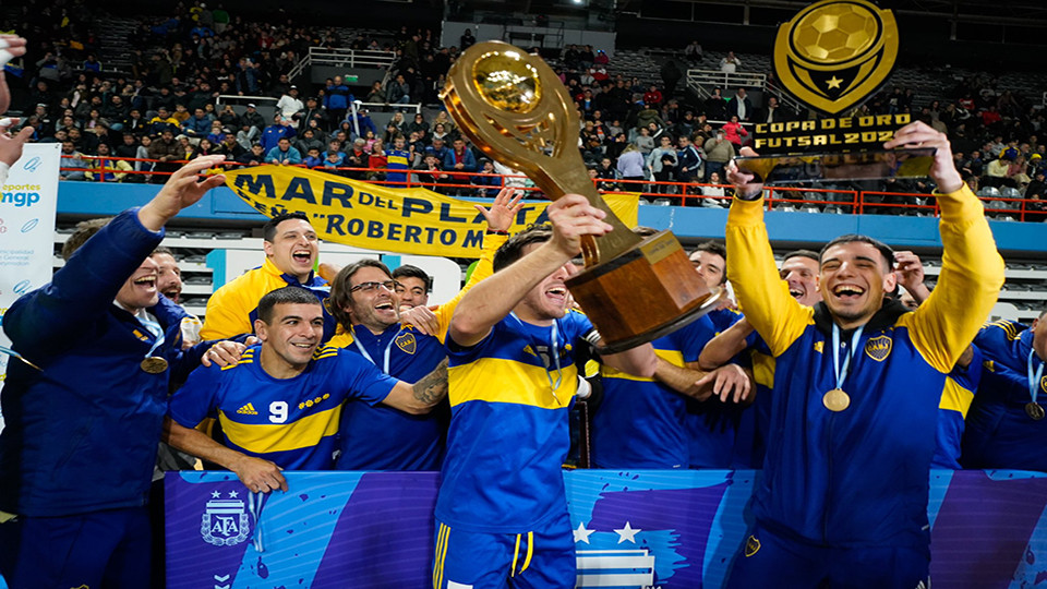 Boca Juniors logró la Copa de Oro por primera vez en su historia