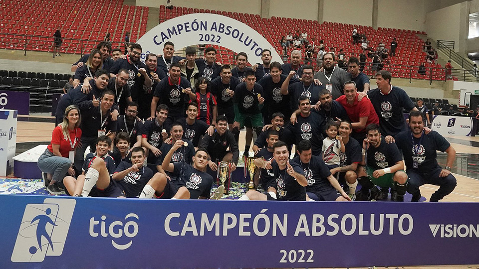 Cerro Porteño logró su séptima corona en el Fútbol Sala de Paraguay