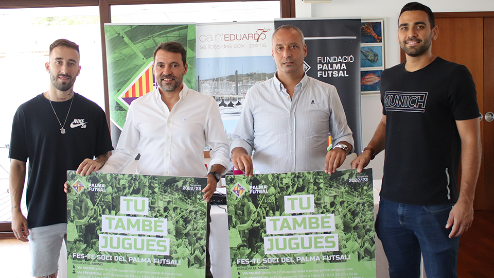 El Palma Futsal lanza su campaña de abonados: ‘Tu també jugues’