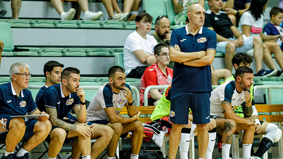 Javi Rodríguez, entrenador de ElPozo Murcia Costa Cálida.