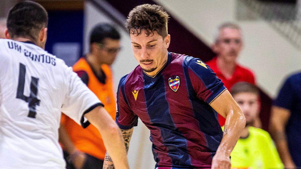 Sergio Jamur, del Levante UD FS, durante un partido