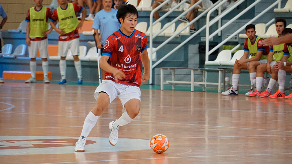 Shunta, jugador del Full Energía Zaragoza.