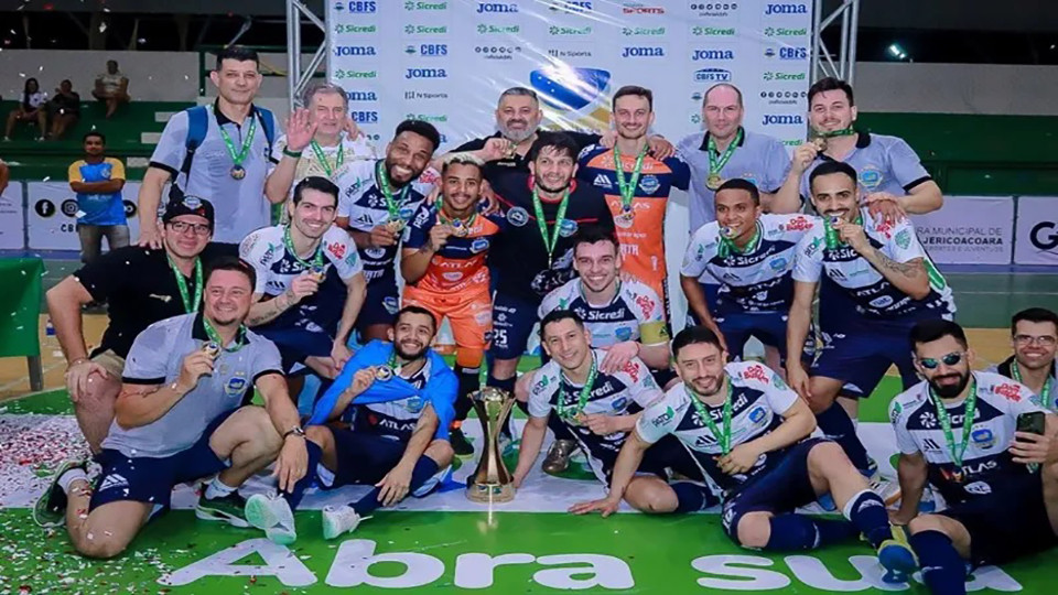 Pato Futsal logró su primera Copa de Brasil