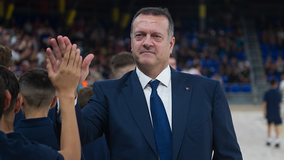 Jesús Velasco, entrenador del Barça