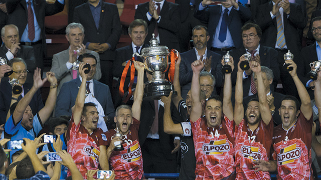 ElPozo Murcia consechó su primera Copa de S.M. El Rey