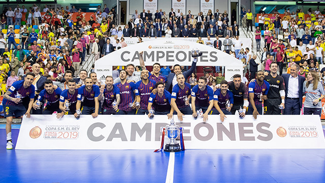 El Barça Lassa impone su dominio en la Copa de SM El Rey
