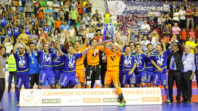 Movistar Inter alzó su undécima Supercopa de España