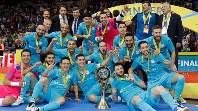 Movistar Inter reinó en europa por segundo curso consecutivo